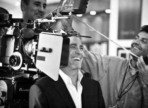 IMAGE ID # 1628957 Guy Ritchie directs George Clooney as they shoot an advertisement for Nescafe in Milan, Italy on November 3, 2008. CR: ENF/Fame Pictures 11/03/2008 --- George Clooney --- Restrictions apply: USA ONLY --- --- (C) 2008 Fame Pictures, Inc. - Santa Monica, CA, U.S.A - 310-395-0500 / Sales: 310-395-0500